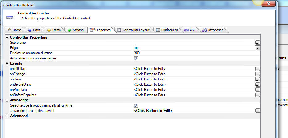 Controlbarproperties